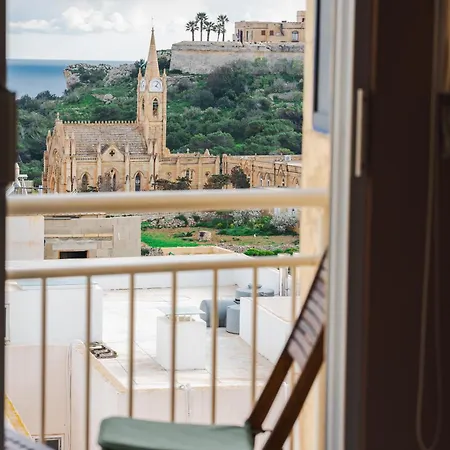 Appartamento Il-kannizzata Luxurious Gozo Penthouse With Sea View & Pool Għajnsielem