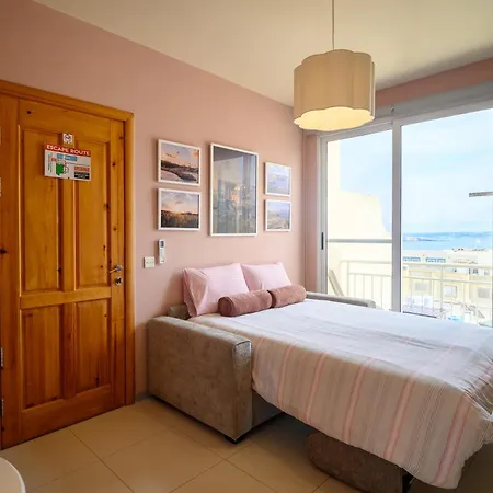 Apartament Il-kannizzata Luxurious Gozo Penthouse With Sea View & Pool Għajnsielem